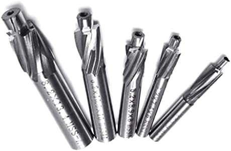 5pcs H.S.S. 4 flautas de flautas define o monte de extremidade M3-M8 cortador de aço inoxidável haste reta de alta tenacidade ferramenta