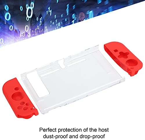 Janzoom Game Console Protector, Switch Protective Case Poeira Projeto de divisão para console de jogos para acessórios