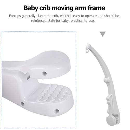 Toddmomy cabides de bebê acessórios de carrinho de bebê 2pcs berço bebê berço móvel berço de berço móvel portador infantil portador