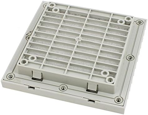 Aexit cinza 148,5 mm Fãs e resfriamento x 148,5 mm de armário de plástico lavável Axia-L do ventilador de espuma de espuma de capa de capa de detritos filtro