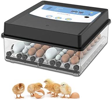 Incorcedor automático digital ZJDU, incubadora de ovos com função de torneamento automático, com controle de temperatura, incubadoras digitais ou chickens patos de patos, ovos de ganso, 128 ovos