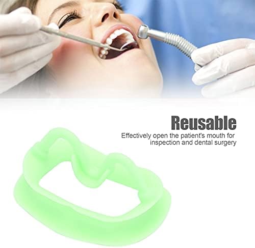 2pcs bordas dentárias de boca dentária abridor de boca interna, bochecha de silicone Retutor reutilizável abridor de