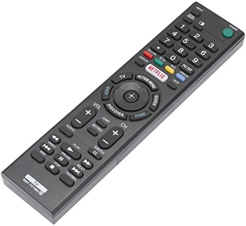 RMT-TX100U Replaced Remote fit for Sony Bravia TV XBR-65X890C XBR-55X890C XBR-55X850C XBR-49X830C XBR-43X830C XBR-75X880C KDL-75W850C KDL-65W850C XBR-75X940C XBR-65X930C XBR-75X850C XBR-65X850C