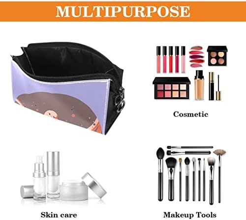 Tbouobt Sacos cosméticos para mulheres, Bolsa de maquiagem Acessórios de bolsas de higiene pessoal de viagem Organizador, ganso
