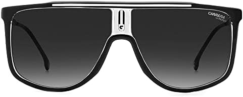 Carrera 1056/s preto branco/cinza sombreado 61/11/145 Men Óculos de sol