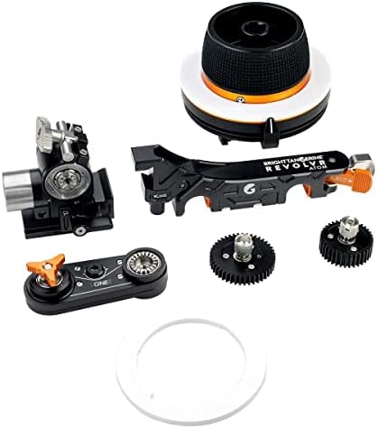 Bright Tangerine Revolvr Atom Cine Kit, Inclui 15mm LWS Core Bridge, Siga Focus Gear, Siga Focus Gear, Siga o Focus Swing Brand