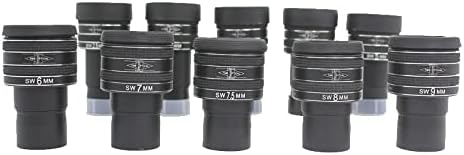 Acessórios para microscópio oculares planetárias 2.5/3.2/4/4.5/5/6/7/7,5/8/9 mm de comprimento Laboratório consumíveis