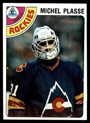 1978 Topps 36 Michel Plasse Colorado Rockies-Hockey VG/Ex ex-Rockies-Hockey