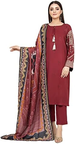 EDENROBE feminino costurado feminino Indiano Salwar Kameez com Dupatta, Mulheres prontas para usar Kameez Shalwar - Terno