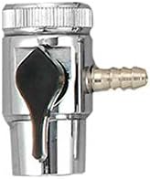 Válvula de desviador de adaptador de torneira cromo para o filtro de água de osmose reversa 1/4 de tubo