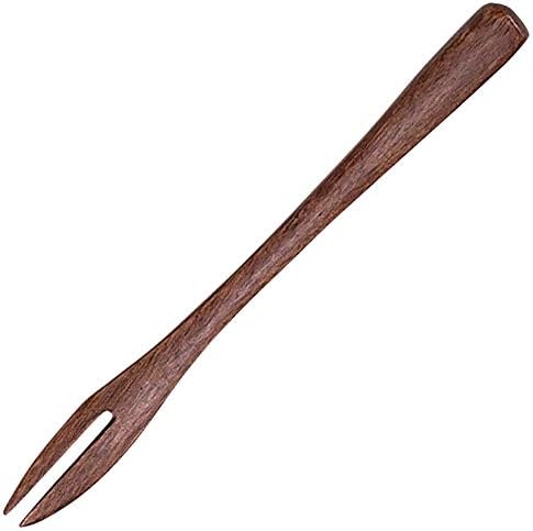 Yamashita Craft 15059570 Fork de madeira natural, 4,7 x 0,4 polegadas, garfo de laca genuíno