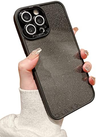 Eiyikof para iPhone 13 Pro Max Case com lente de câmera de metal de metal de luxo