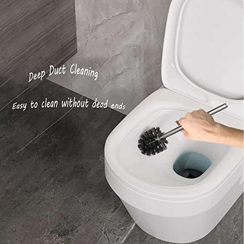 Escova de vaso sanitário e suporte, pincel e suporte do vaso sanitário, escovas de vaso sanitário para banheiro com