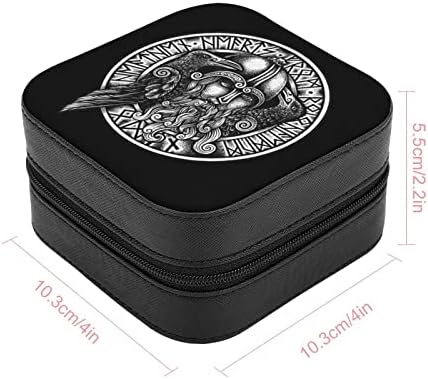 Odin Travel Jewelry Box Organizer Small Jewelry Caso Mini Caixa de armazenamento portátil para anéis Brincos colares presentes