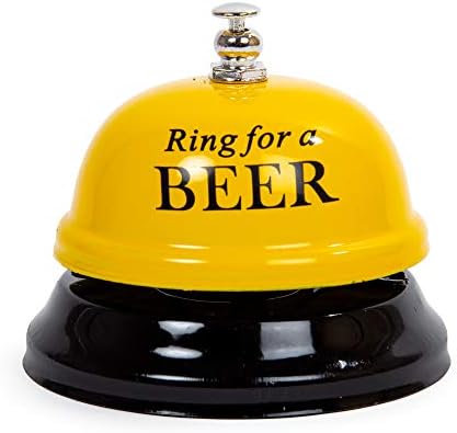 Truu Design Novelty Fun Party Gag Ring para uma cerveja, 3 x 2,5 polegadas amarelo