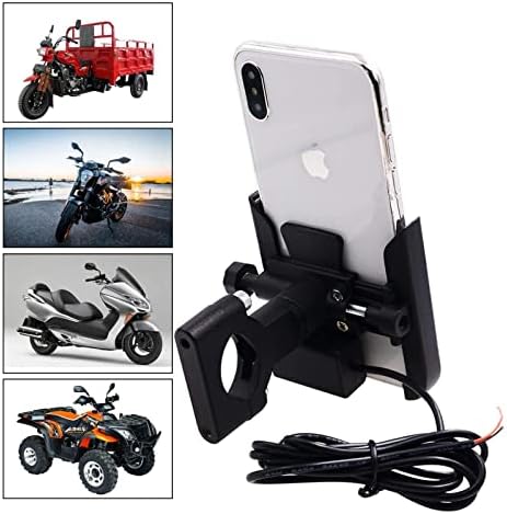 Taefe PowerSports Telefone Montagem de motocicleta portador de bicicleta por telefone GPS Bracket Stand Moto Tropview