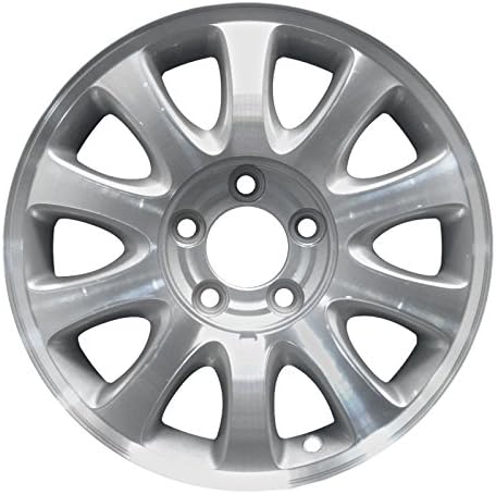 RIM AUTO RIM Shop -16 Roda de substituição para Chrysler Town Country 2001-2003 usinada com prata 2151