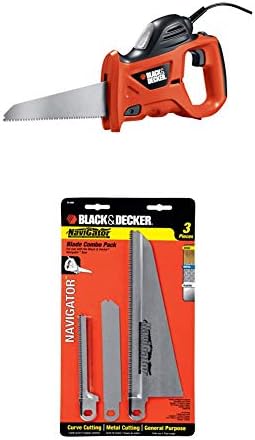 Black & Decker PHS550B 3,4 AMP MANUSA MUDANDA COM SACO DE ARMAZENAGEM COM 74-591 LAFA DE CORTE DE MADEIRA GRANDE