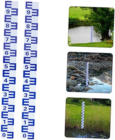 Quintal em nível de água escala Ferramentas domésticas Ferramentas de água reflexiva Adesivo de água Piscina Indicador de água