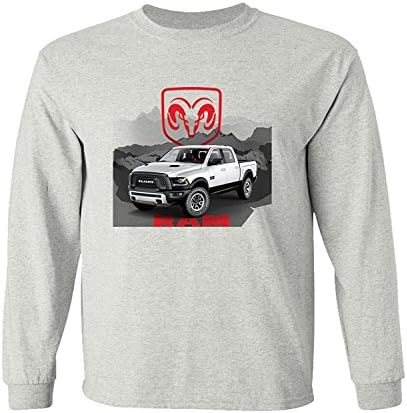 Dodge Ram Hemi “White” Camiseta de manga comprida