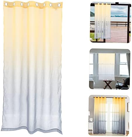 Cortina de Besportble Tons de janela romana cortinas de tule crianças cortinas de gaze de gaze pura do rolo de garra de janela