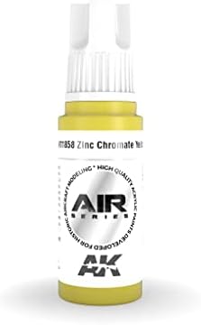 Ak Acrylics 3Gen Aircraft AK11858 Cromato de zinco Amarelo