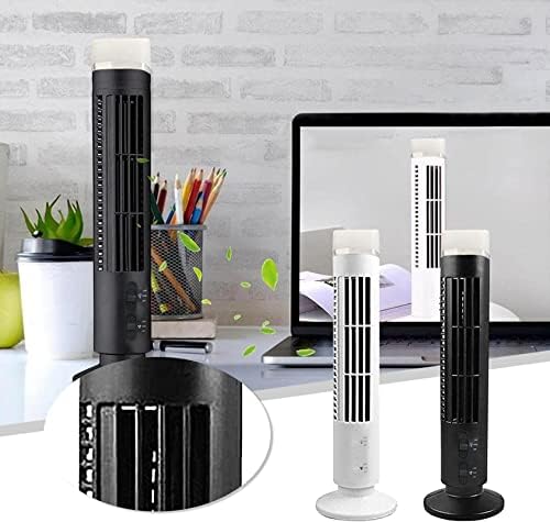 Fan Funnybsg Electric Fan Tower Fan-2023 Atualizada Fan Standing Mini vertical AI-R Condicionador USB Tower elétrico Tower