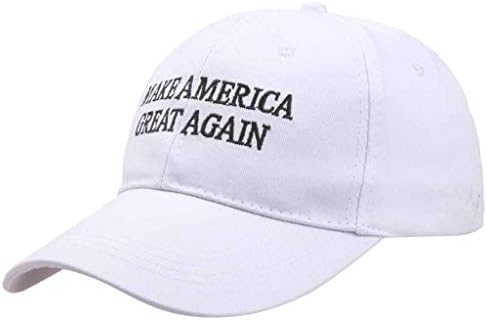 MoreSec American Baseball Cap, eleição americana tornam a América Great Anow American Flag Hat Hat Baseball Unissex Hat for Men Mulher