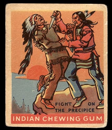 1933 Goudey Indian Gum 180 Luta na Feira de Precipice