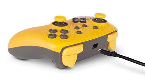Controlador com fio Enhanced Pokemon Powera para Nintendo Switch - Pixel Pikachu, Gamepad, controlador de videogame com fio, controlador