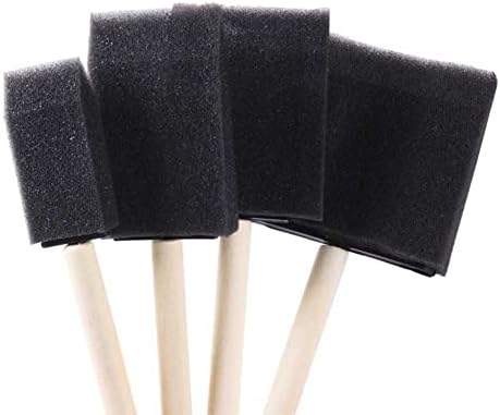 12 PCs Bruncos de espuma de espuma Black Sponge Princho