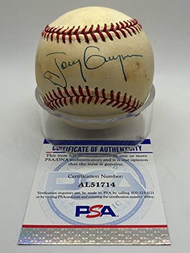 Tony Gwynn San Diego Padres assinou autógrafo oficial MLB Baseball PSA DNA *14 - Bolalls autografados