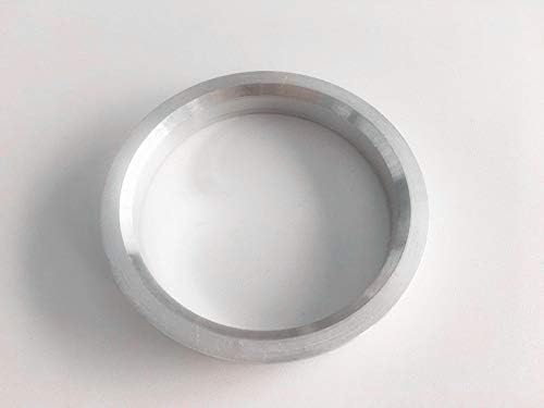 NB-aero aluminhub Centric Rings 67mm od a 56,1mm ID | Anel central hubcentric se encaixa no cubo de veículo de 56,1 mm a 67 mm de roda