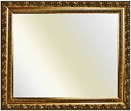 Neumann Bilderrahmen Barroco Frame 10942, Oro Gold Decorated, série 991, espelho, 60x90 cm