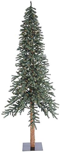 Vickerman 2 '3' 4 'Conjunto de árvores de Natal artificial de casca natural de casca natura