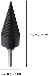 Freça de gama de lenha Doitool Bit de broca de 32 mm de lexo de lexitos a lexitos hexéxos