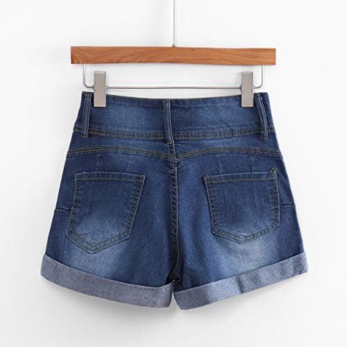 Mulheres juniores com cintura baixa lavada sólida mini jeans jeans calças shorts shorts aprimorados por jeans shorts jeans