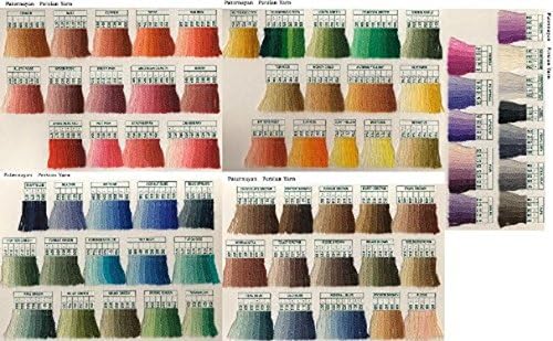 Paternayan Behithitel 3-Bly Wool Yarn-cor 541-Cobalt Blue-essa listagem é para 2 mini 8-yd skeins-ou pré-corte equivalente