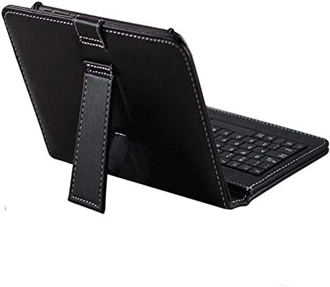 Caixa de teclado preto Navitech compatível com Padgene Touch T7S 10.1 Tablet