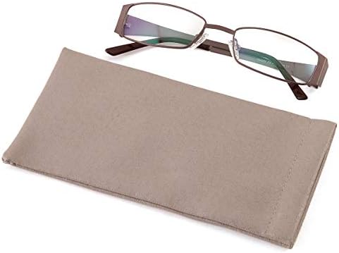 Triumph Vision Squeeze Leather Sunglasses Pouch - 3 pacote de óculos de armazenamento de mola do porta