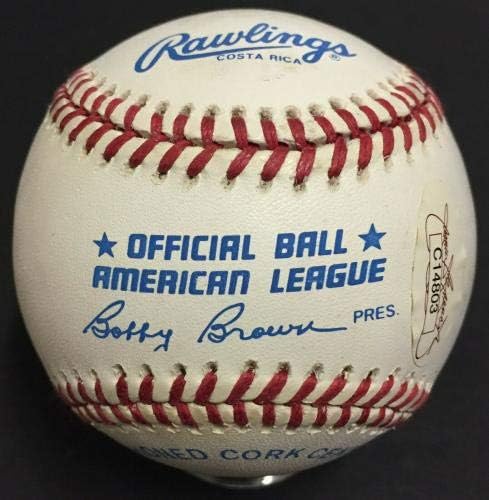Phil Rizzuto Tom Henrich Allie Reynolds assinou o apelido de beisebol Yankees JSA COA - Bolalls autografados