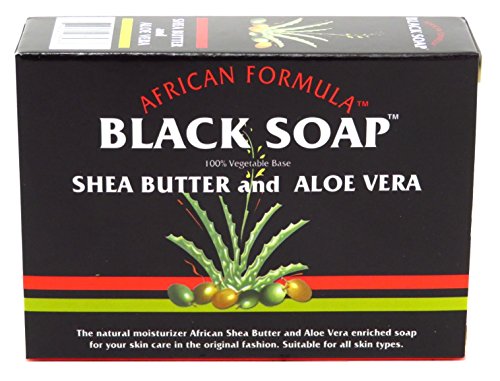 Fórmula Africana Black Soap 3,5 onça Sheité Manteiga e Aloe Vera