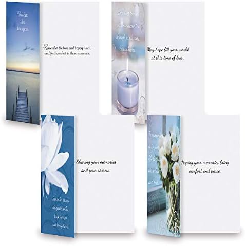 MEGA SIIMPATIA GETURAÇÃO CARTO VALOR PACO - Conjunto de 40, grande 5 x 7, cartões de simpatia com sentimentos dentro, envelopes brancos