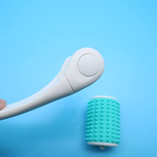 Silicone Facial Massage Roller Head Press Ferramenta de beleza de massagem para cuidados com a pele relaxante relaxante