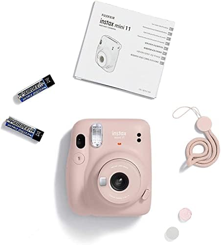 Fujifilm Instax Mini 11 Câmera + Fuji Instant Instax Film e inclui estojo + molduras variadas + álbum de fotos + 4 filtros coloridos