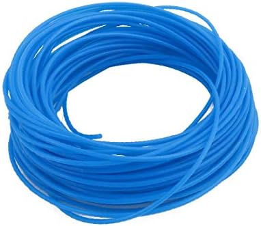 X-dree 0,71mmx1.01mm Tubulação azul de alta temperatura resistente a PTFE 10 metros 32,8 pés (Tubazione Blu resistente ad alta temperatura