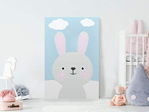 Decoração de coelho de vizor para crianças quarto decorações de quarto de menina coelho coelho coelho céu quarto quarto