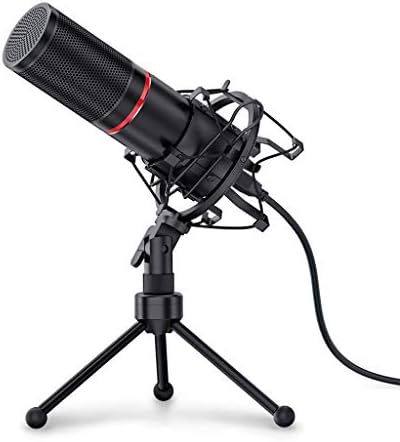 Microfone de gravação de condensador USB SBSNH Metal com tripé para laptop Computer Cardioid Studio Recording Vocals Vocals Over
