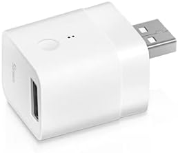 SONOFF Micro USB Adaptador Wi -Fi Smart 5V, Smart Switch para dispositivos USB Tipo A, compatível com Alexa e Google