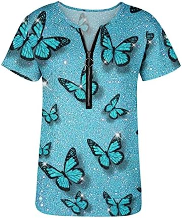 T-shirts de pescoço quadrado casual da moda para mulheres plus size gráfico de moletons leves de verão básico de verão manga curta